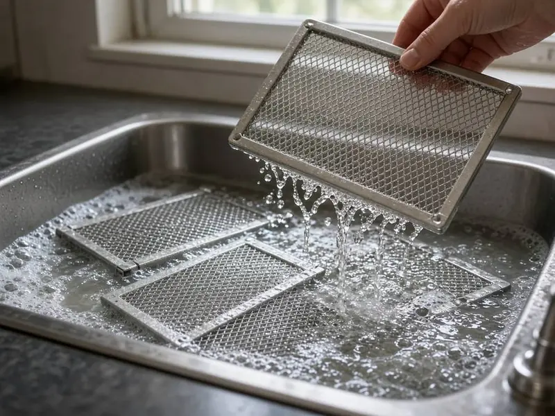Grease Filter Cleaning